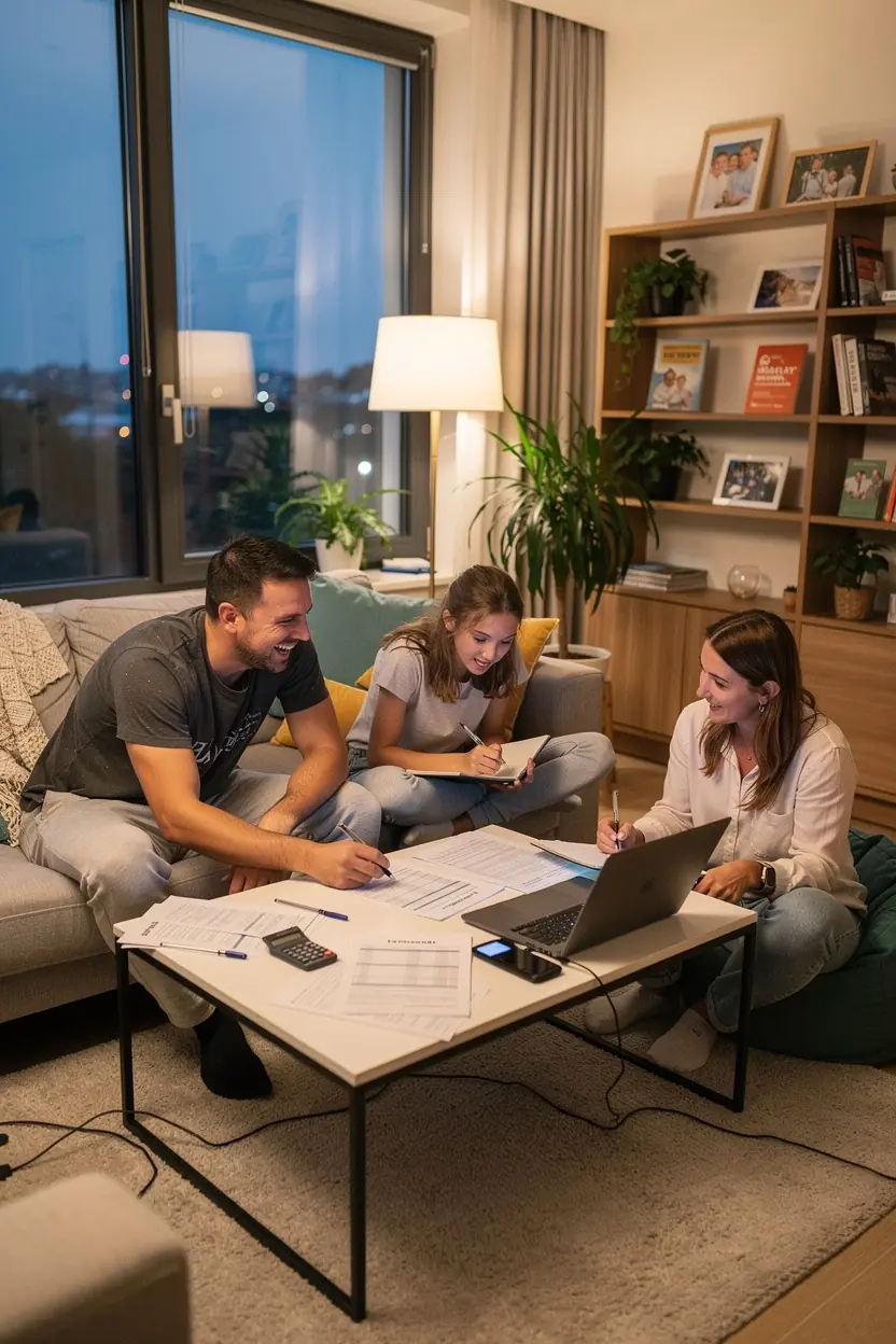 Sikeres költségvetés tervezését bemutató példa grafika